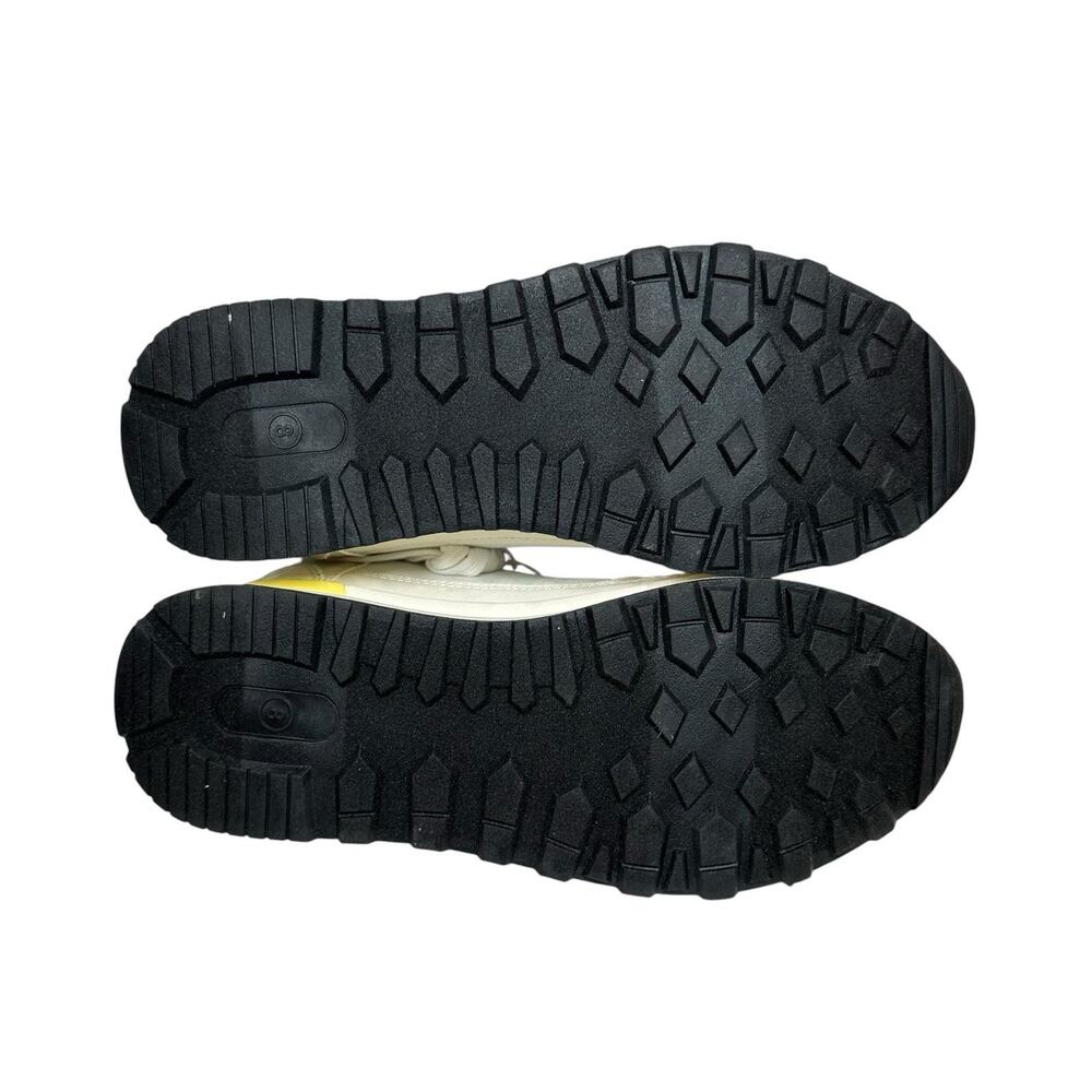 NEW Aldi Gear Womens 8 Sneakers White Colorful Logo Retro Inspired Memory Foam - Picture 5 of 8